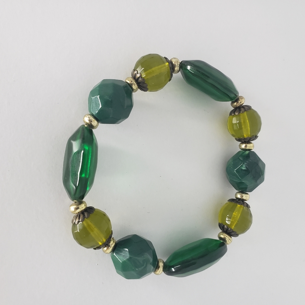 Emerald Bead Bracelet